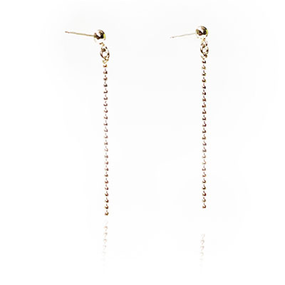 チェーン ピアス Pt850