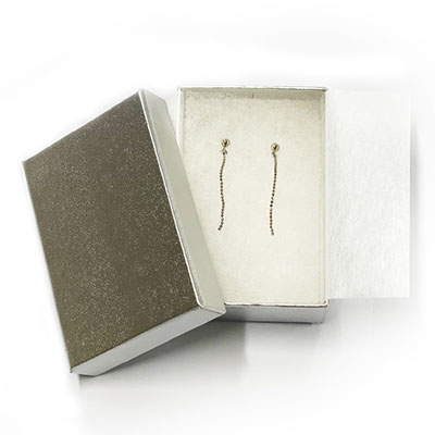 チェーン ピアス Pt850 通常BOX