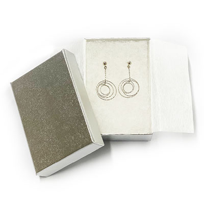 ループ ピアス Pt850 通常BOX